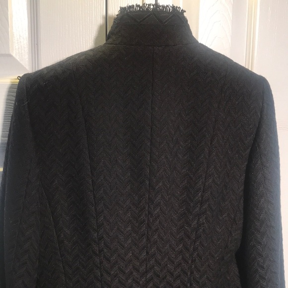 SAKS FIFTH AVENUE SIGNATURE BLK JACKET - Picture 4 of 10